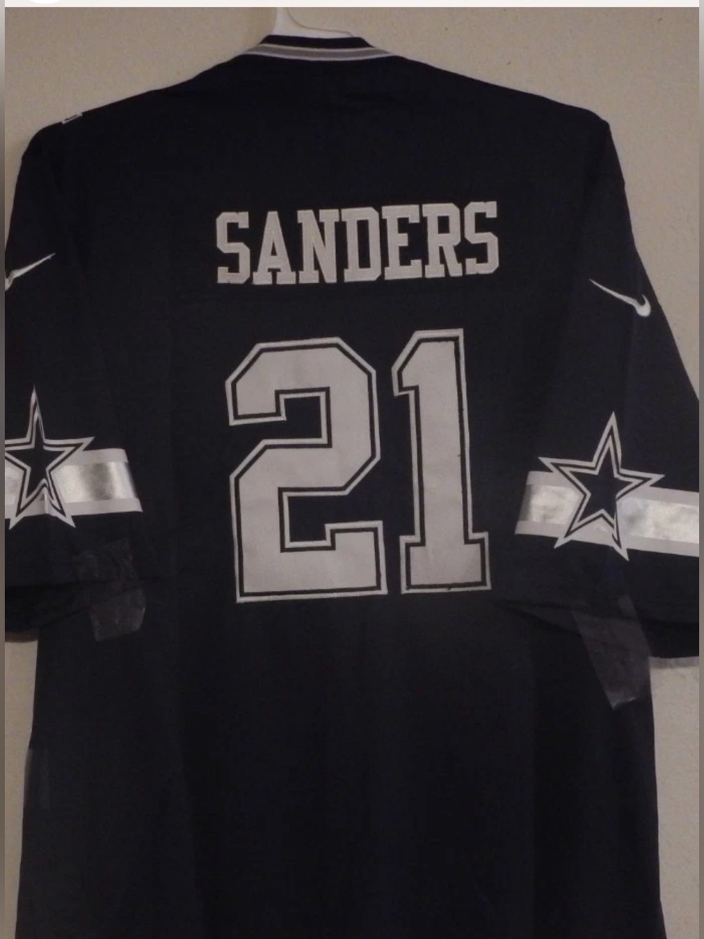 🤠 Dallas Cowboys Deion Sanders (HOF) size 2XL (52) true 2 size Nike On field Jay - Picture 5 of 6